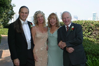 Father & groom, with spouses